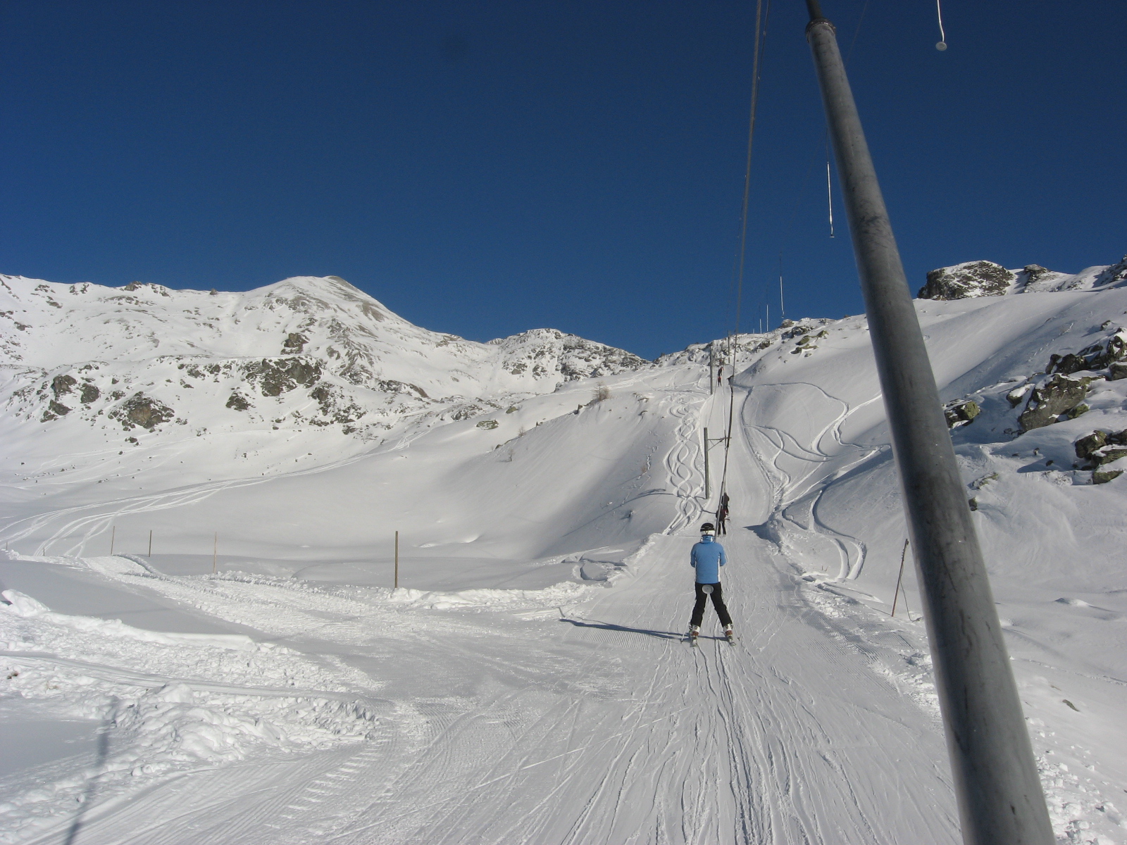 Poma-Schlepper Pas de Boeuf in St-Luc