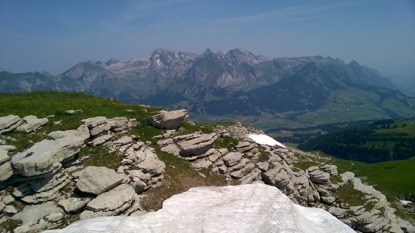 Vis-à-vis der Säntis