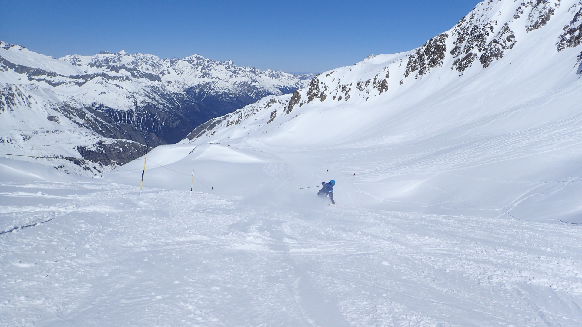 Die herrliche Sonnenpiste ...