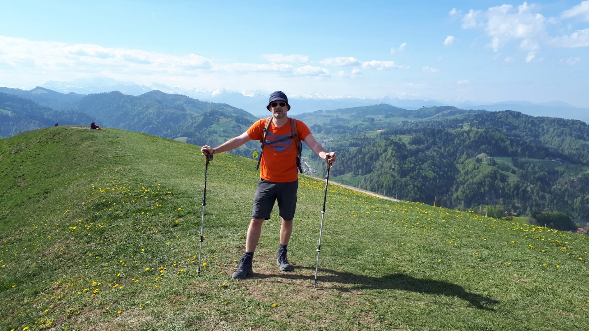 Auf dem Gipfel: Morgenstund hat Gold im Mund.