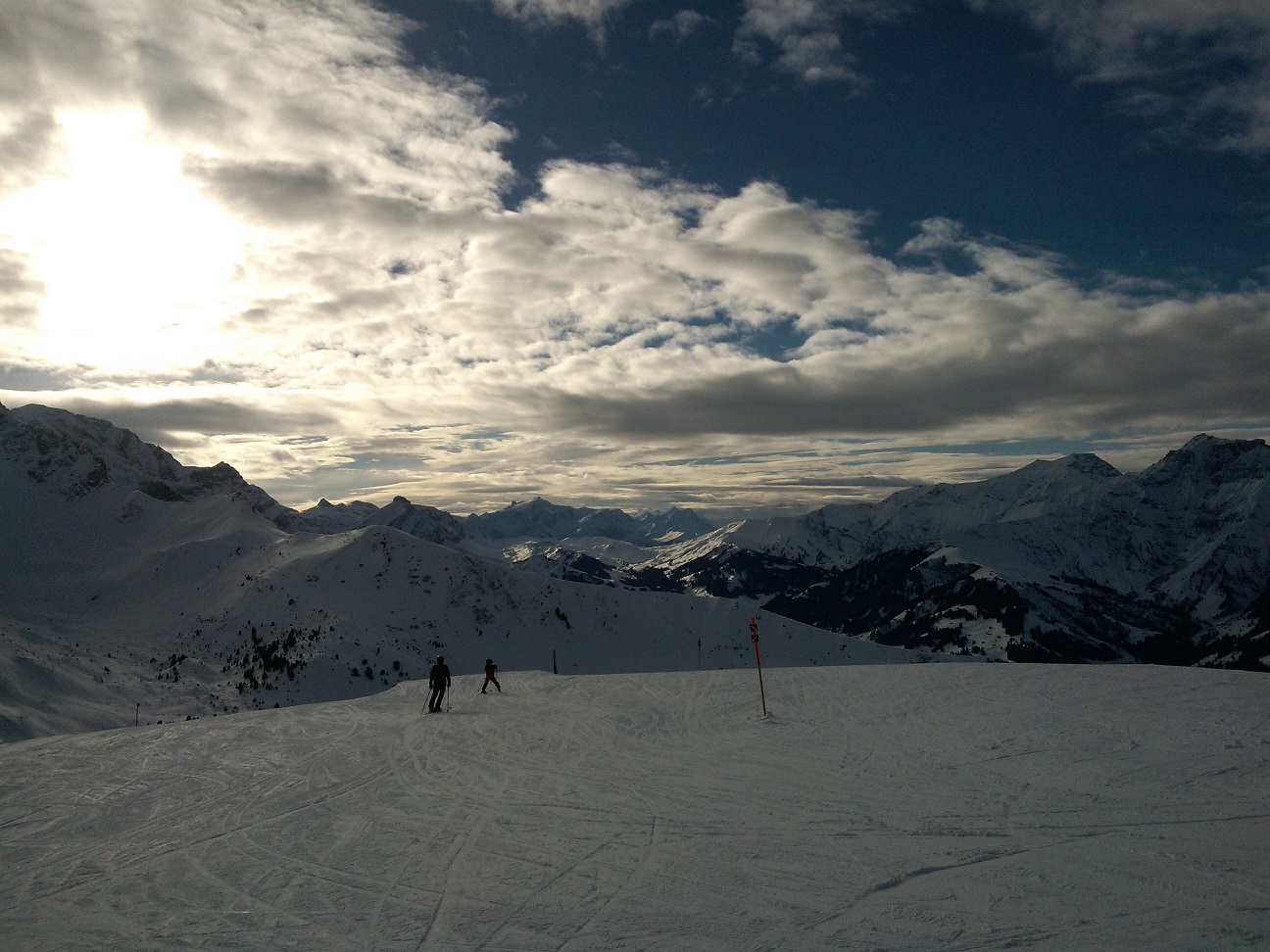 Unterwegs zum Paradehang 121