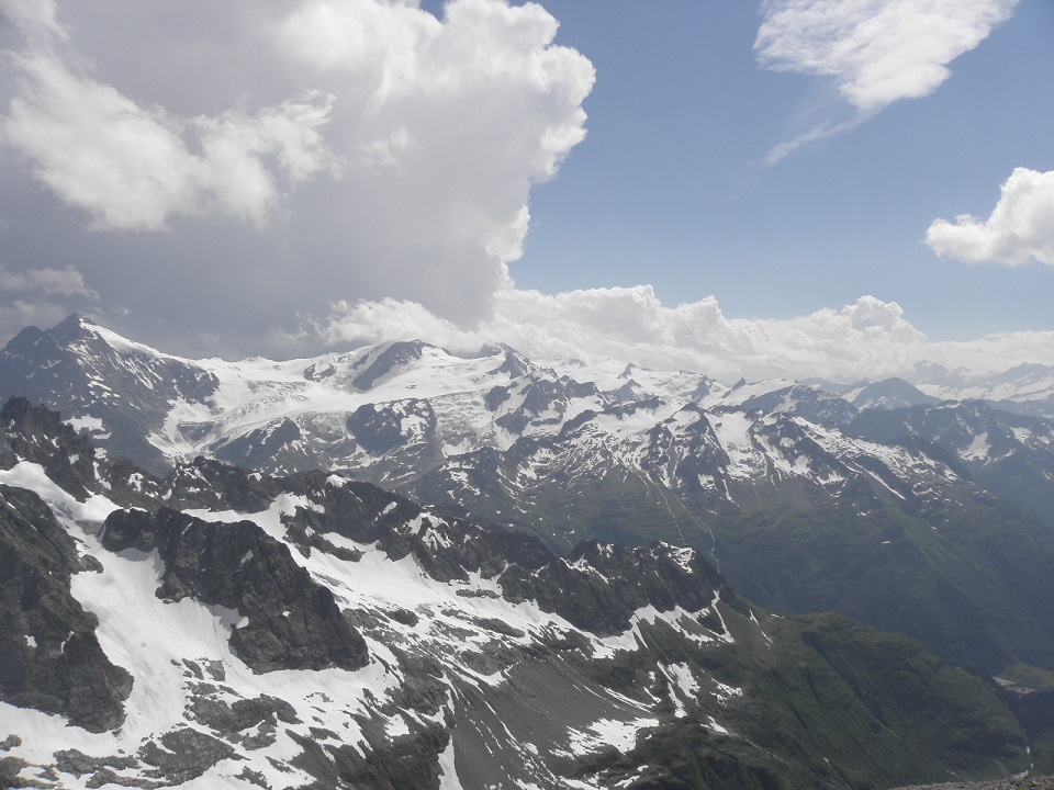 Herrliche Aussicht von ganz zuoberst