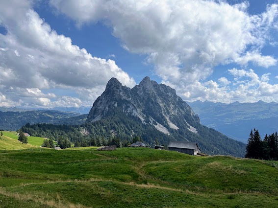 Das Filetstück mit Blick auf Haggenspitz & Co.