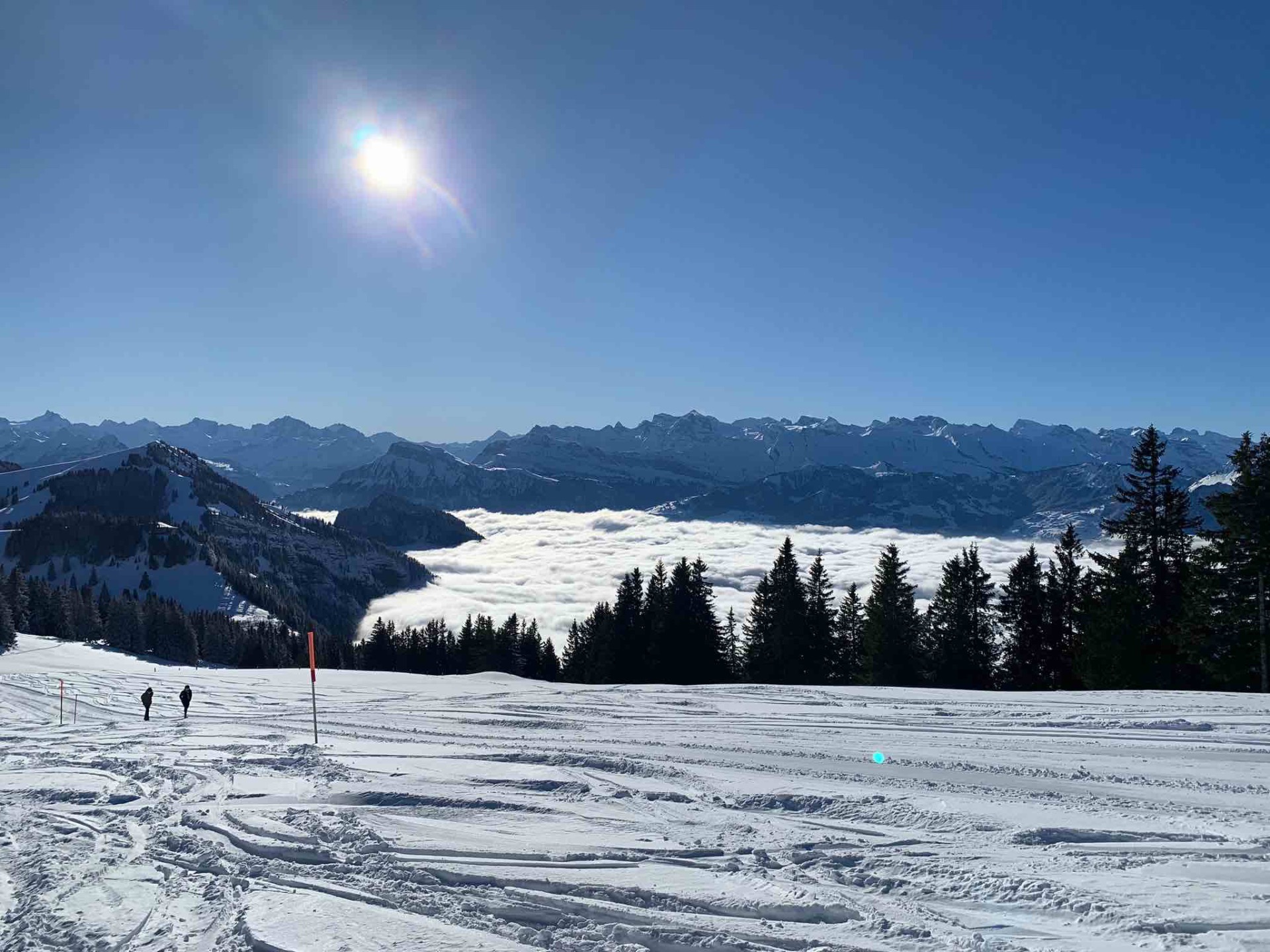 Nebelmeer über dem Vierwaldstättersee